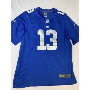 New York Giants O'Dell Beckham Jr Jersey Nike OnField Mens Size XL
